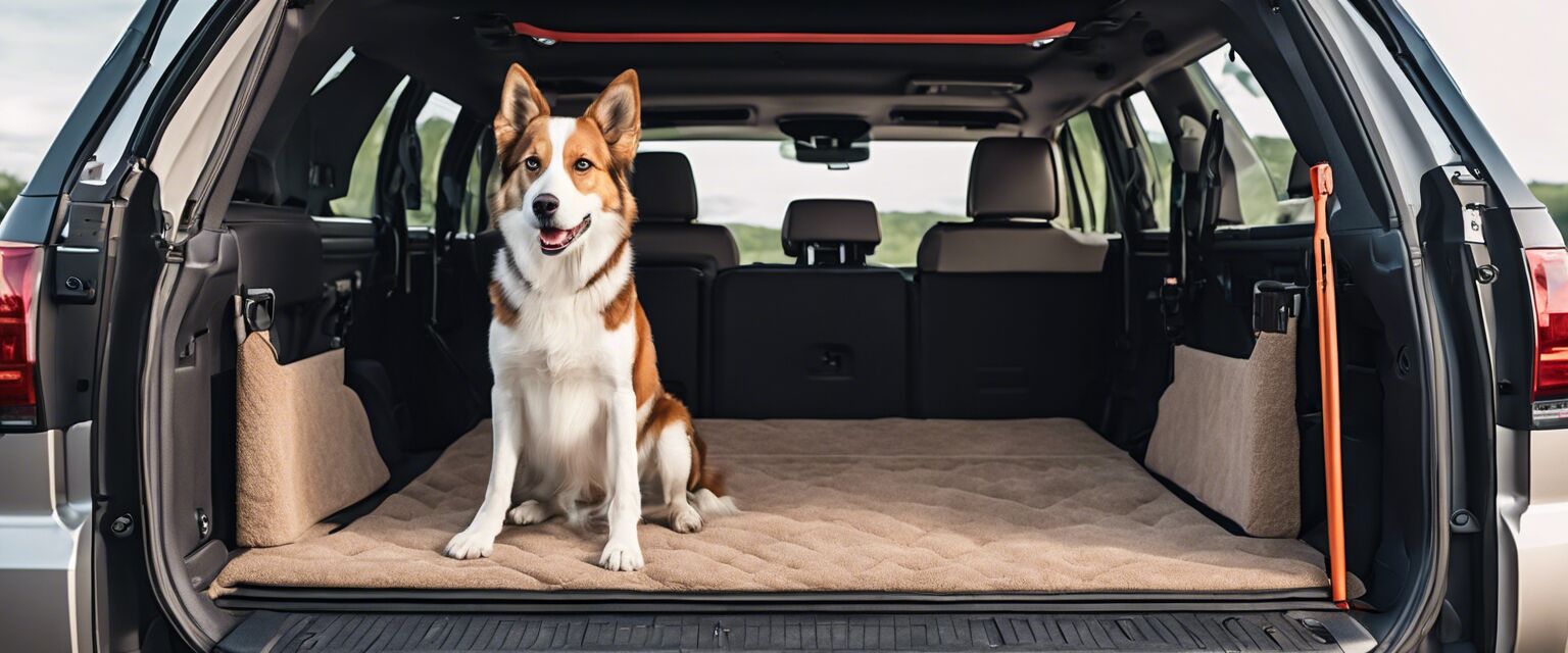 Pet barrier in a vehicle